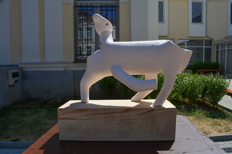 Original Modern Animal Sculpture by Ivan Stoyanov