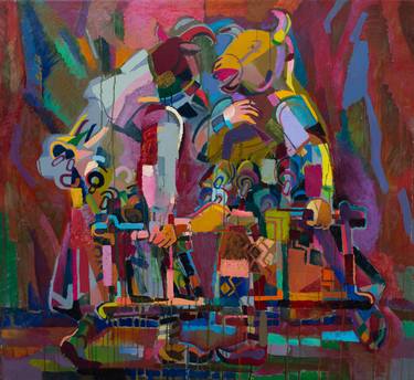 Print of Figurative World Culture Paintings by Ivan Stoyanov