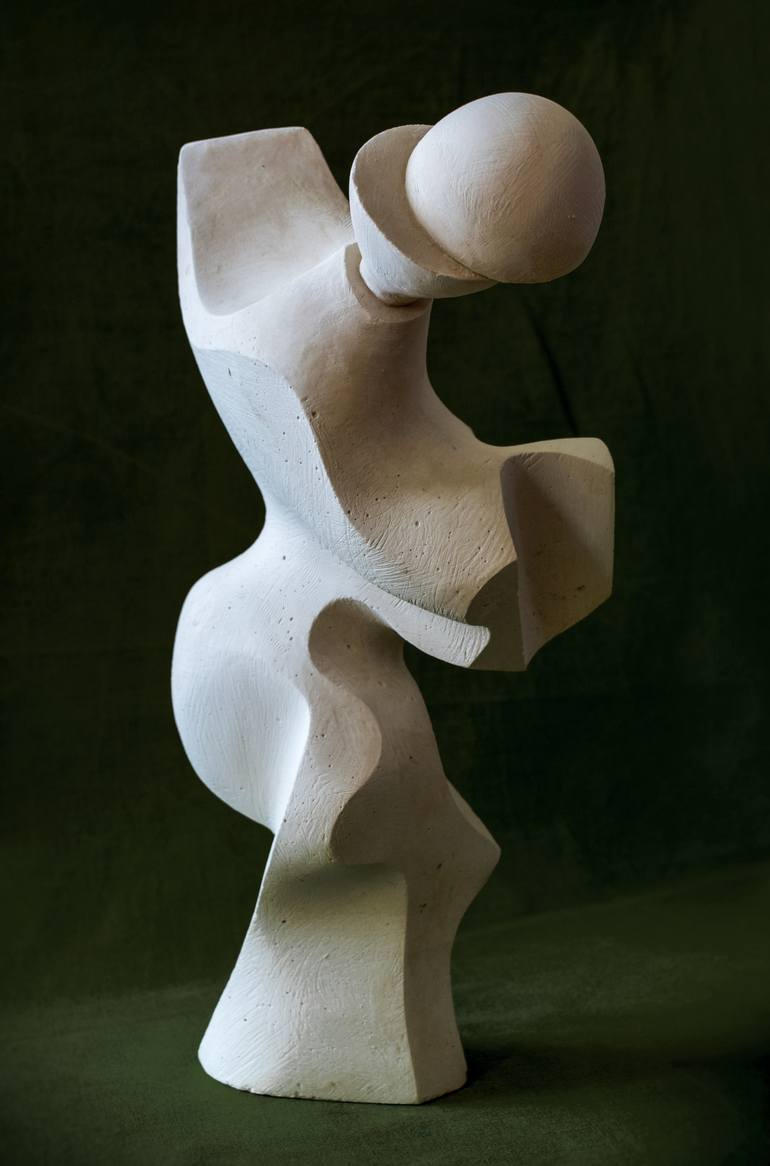 Original Cubism Fantasy Sculpture by Ivan Stoyanov