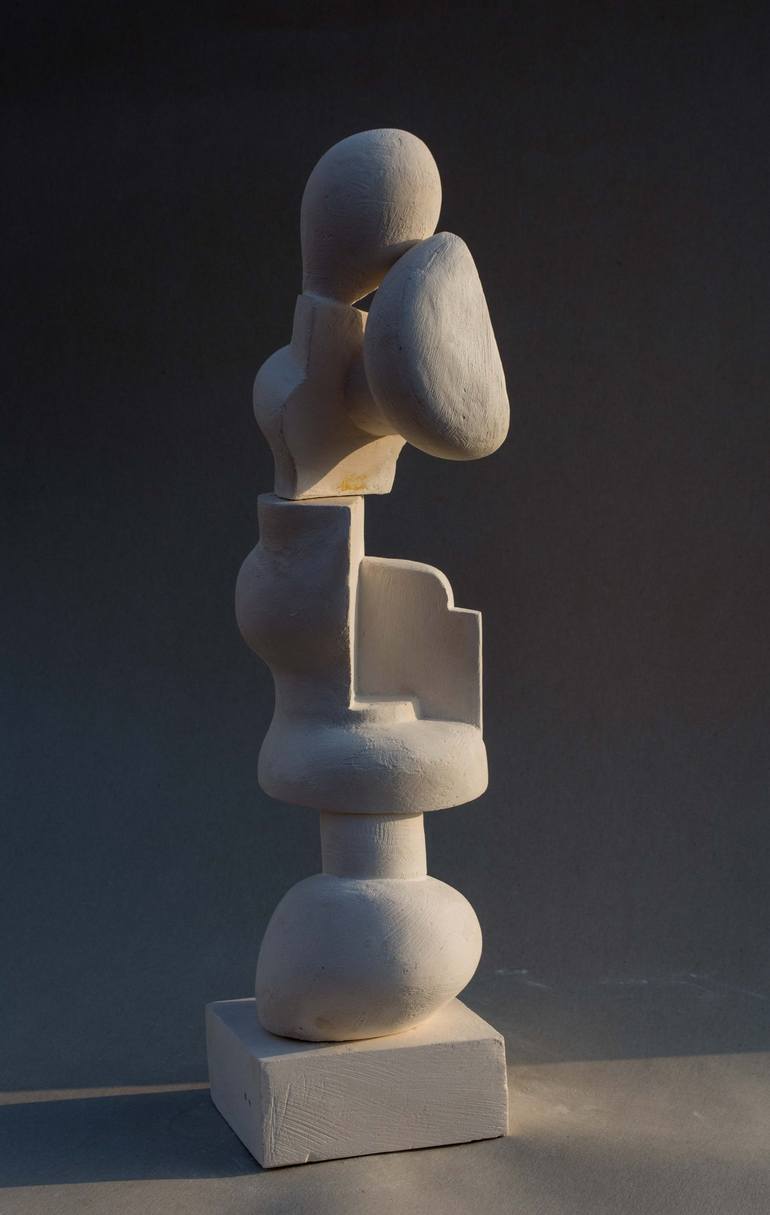 Original Cubism Abstract Sculpture by Ivan Stoyanov