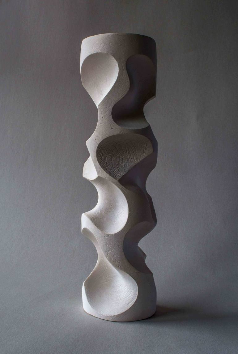 Original Cubism Abstract Sculpture by Ivan Stoyanov