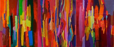 Original Abstract Expressionism Abstract Paintings by Ivan Stoyanov
