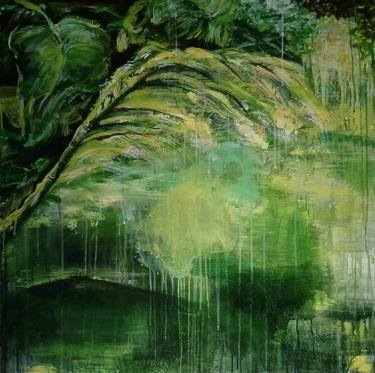 Original Abstract Landscape Paintings by Marianne Van Lent