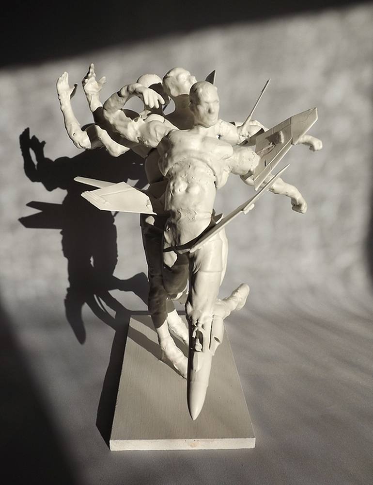 Original Fantasy Sculpture by Sean Madden