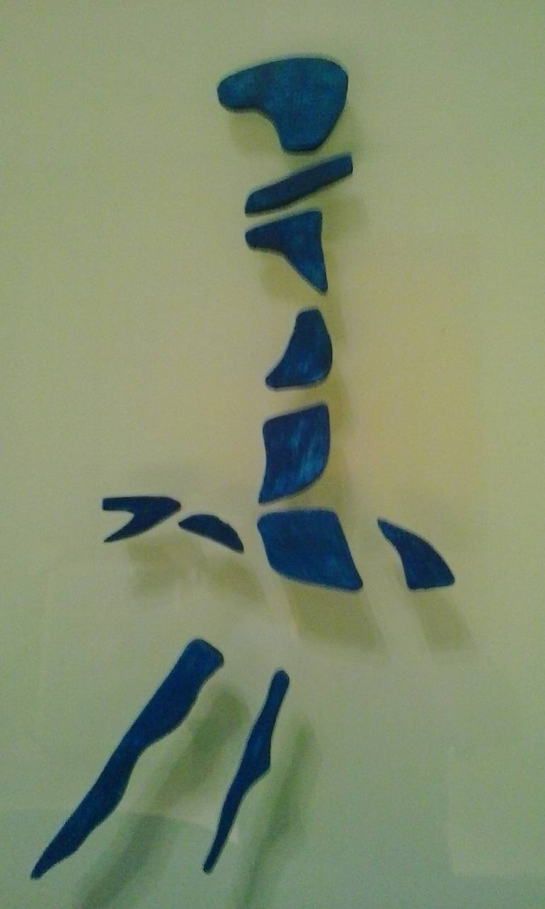 Original Abstract Expressionism Aerial Sculpture by JESÚS DE RAMON MARINO