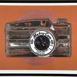 Metro Cam - Vintage Camera Art - photo-based mixed media, 1/1 unique by Louise - LA - Marler