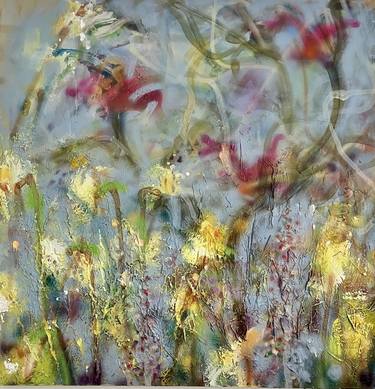 Print of Abstract Expressionism Floral Paintings by Martin Robert Reed