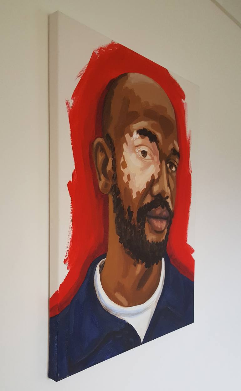 Original Expressionism People Painting by Beth Louella