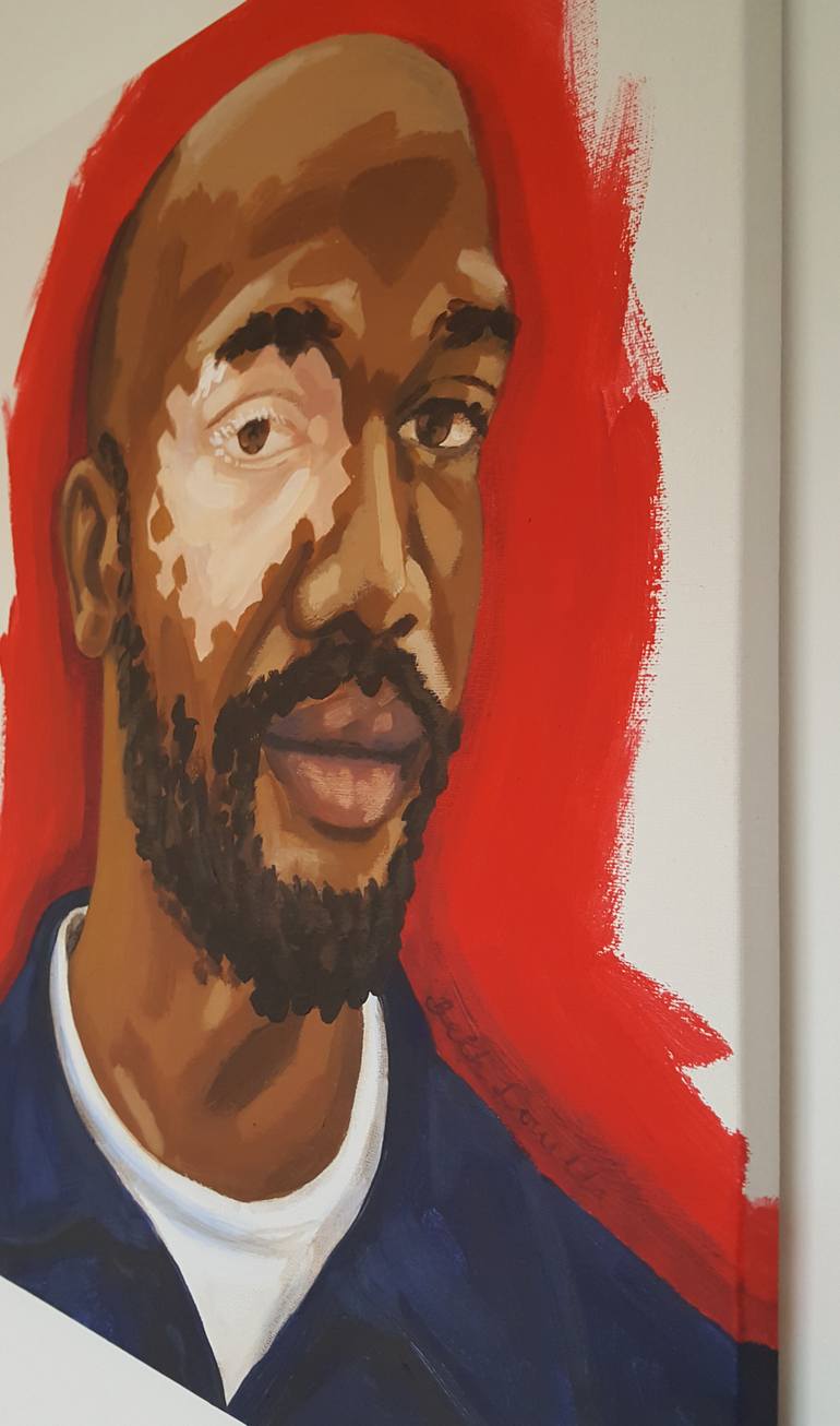 Original Expressionism People Painting by Beth Louella