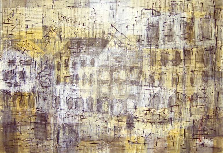 Construction Painting by Lejla Petrovic | Saatchi Art