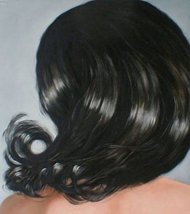 Saatchi Art Artist James Gwynne; Painting, “Hair” #art