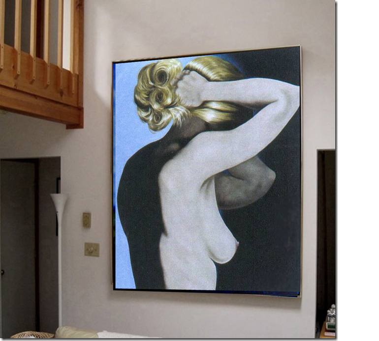 Original Realism Nude Painting by James Gwynne