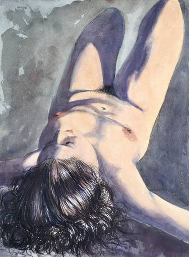 Print of Figurative Erotic Paintings by James Gwynne