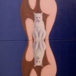 Nude with Cat by James Gwynne