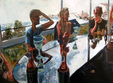 Original Expressionism People Paintings by Duncan Staples