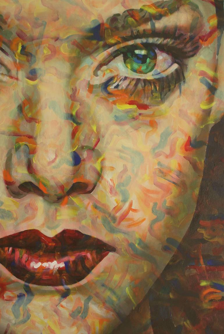 Original Figurative People Painting by Valentin Neacsu
