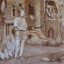 Underpainting - These were days of wonder