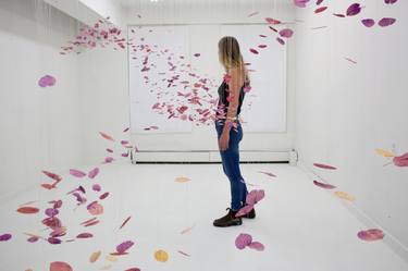 Original Floral Installation by Saree Silverman