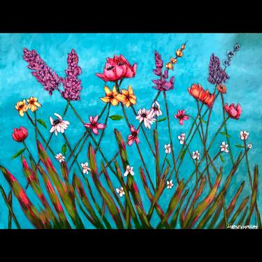 Saatchi Art Artist Lindsey MacKay; Paintings, “Blooms” #art