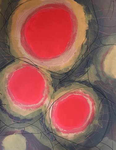 Original Abstract Paintings by Jaye Alison Moscariello