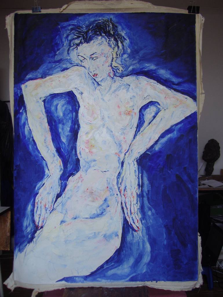 gothic nude Painting by Elle crane | Saatchi Art