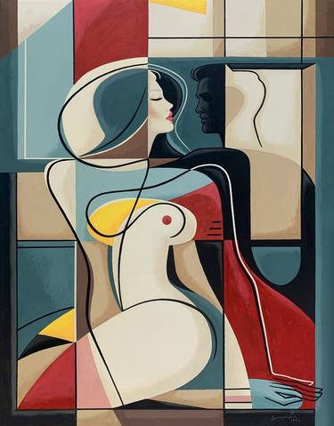 Original Nude Paintings by Bernard Simunovic