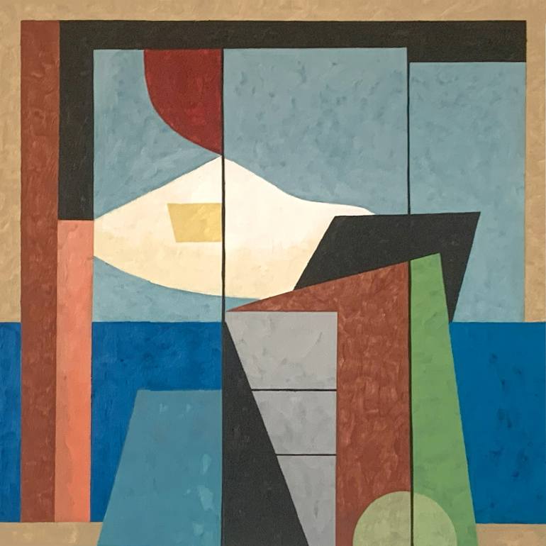 Print of Contemporary Abstract Paintings by Bernard Simunovic
