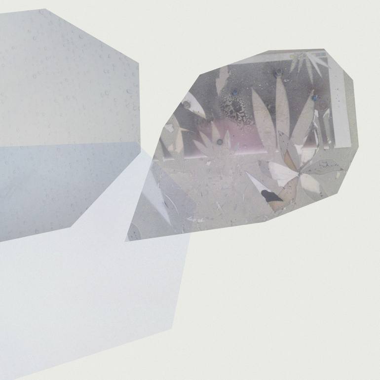 Original Conceptual Abstract Collage by Robert Houzar