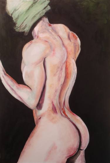 Original Nude Painting by Pats van Dam