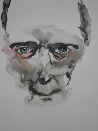 Original Portrait Painting by Pats van Dam