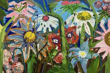 Original Floral Paintings by Liam Porisse