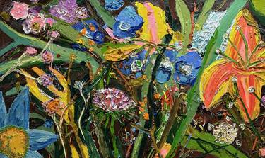Original Floral Paintings by Liam Porisse