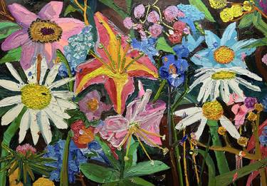 Original Impressionism Floral Paintings by Liam Porisse