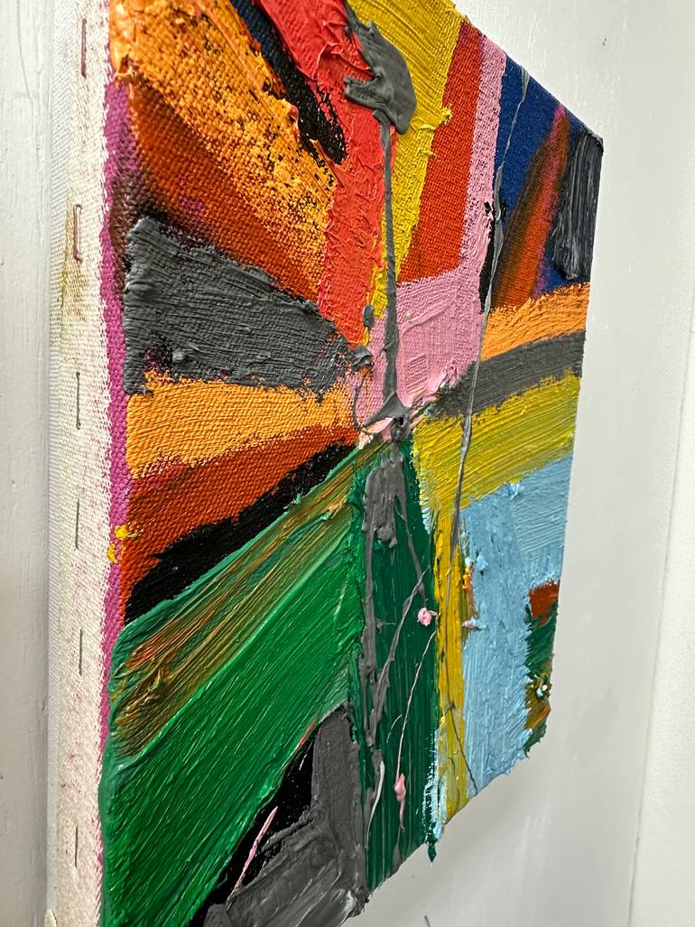 Original Abstract Expressionism Abstract Painting by Liam Porisse