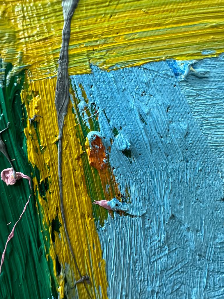 Original Abstract Expressionism Abstract Painting by Liam Porisse