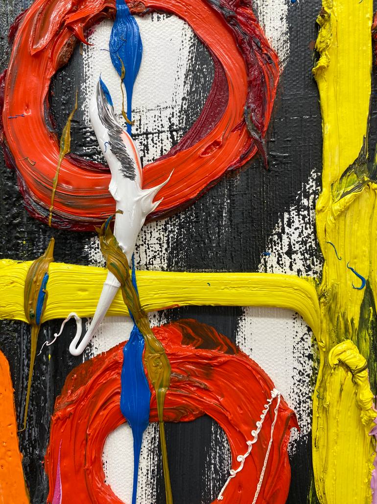 Original Abstract Still Life Painting by Liam Porisse