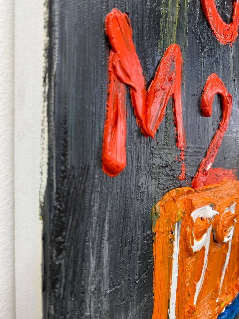 Original Abstract Still Life Painting by Liam Porisse