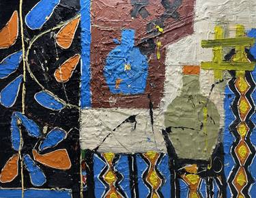 Original Abstract Still Life Paintings by Liam Porisse