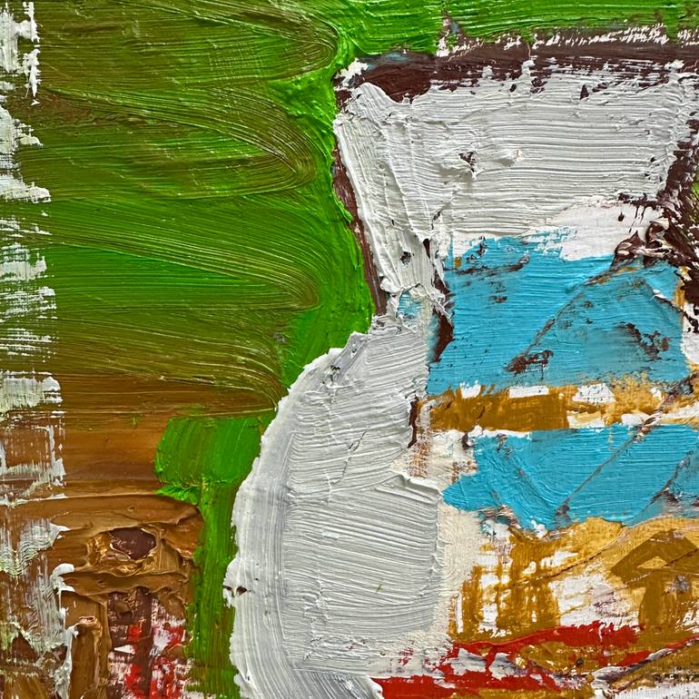 Original Abstract Still Life Painting by Liam Porisse