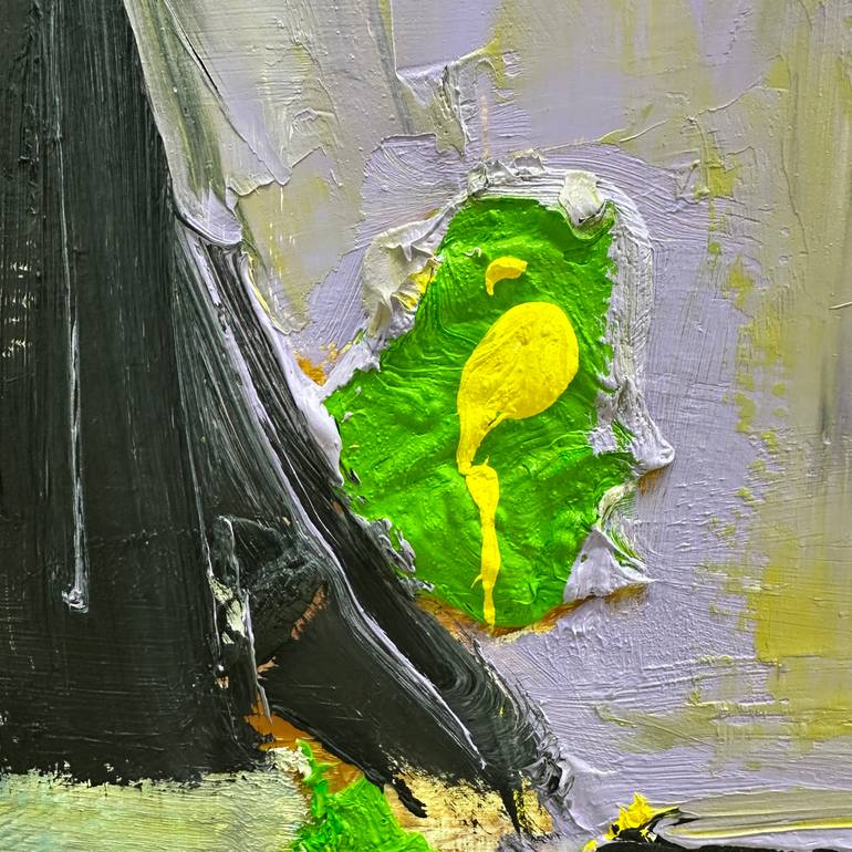 Original Abstract Still Life Painting by Liam Porisse