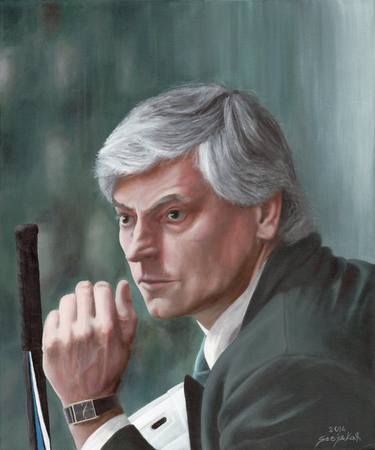 Print of Portraiture Portrait Paintings by Bretislav Stejskal