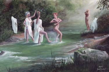 Print of Fine Art Classical mythology Paintings by Bretislav Stejskal