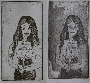 Print of Women Printmaking by Suk Raat