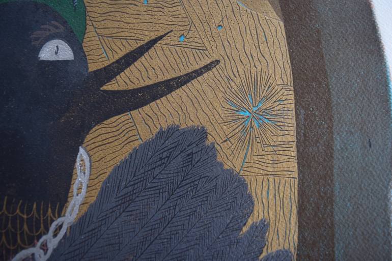 Original Expressionism Humor Printmaking by Suk Raat