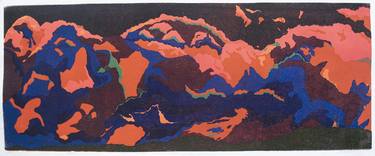 Original Expressionism Fantasy Printmaking by Suk Raat