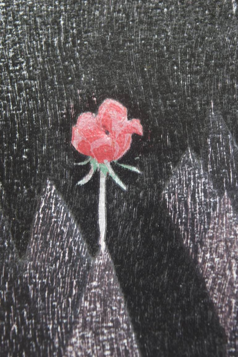Original Expressionism Love Printmaking by Suk Raat