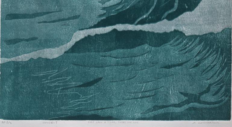 Original Expressionism Love Printmaking by Suk Raat