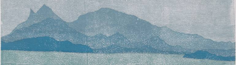Original Expressionism Fantasy Printmaking by Suk Raat