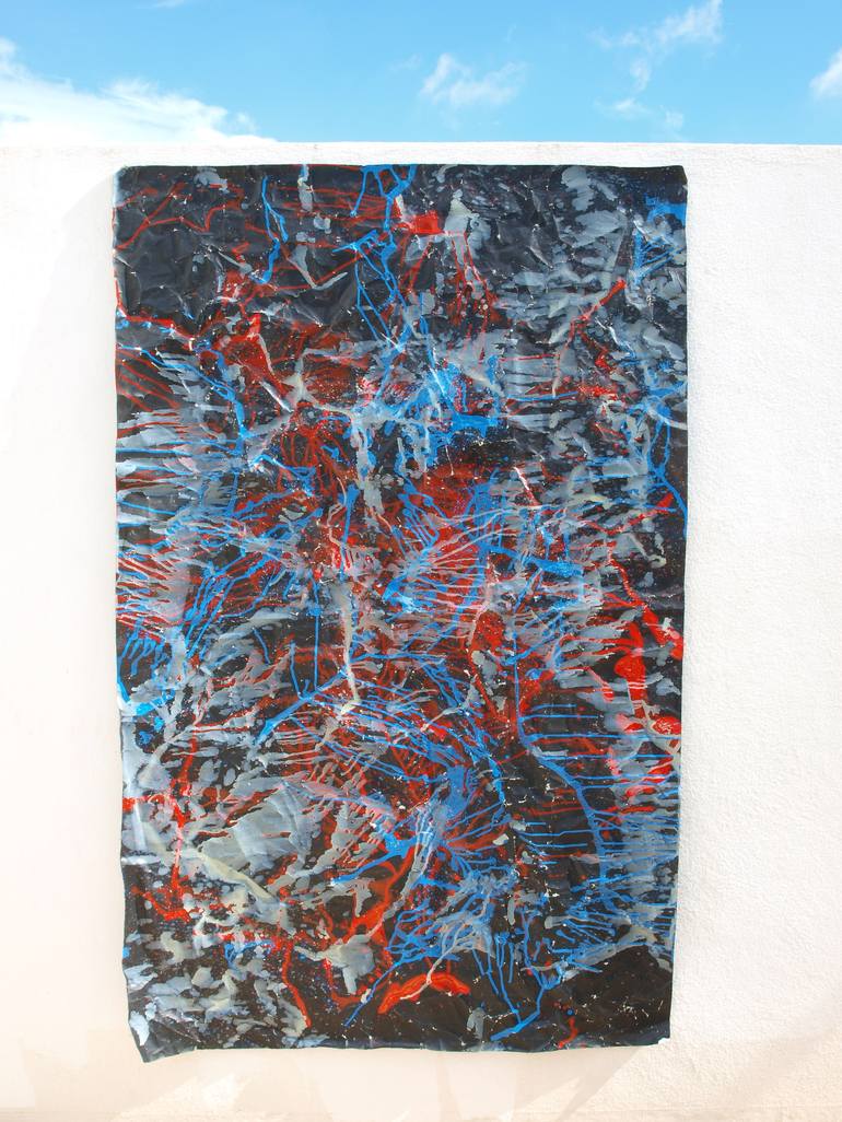 Original Abstract Painting by Meneer Stilfanti