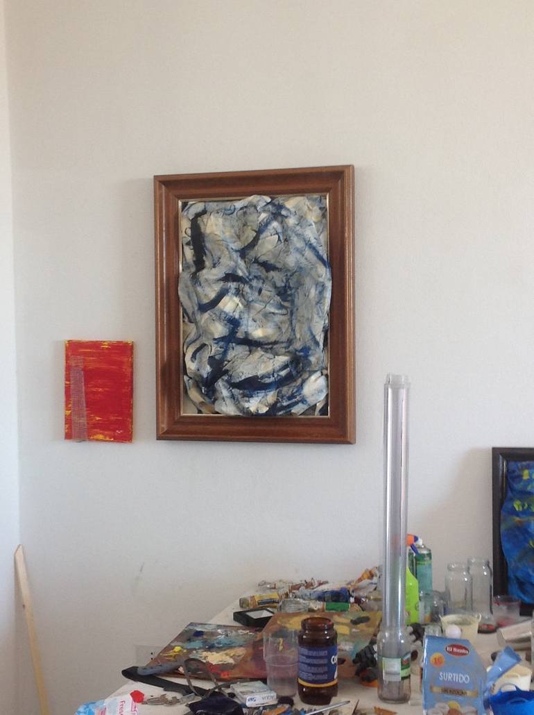 Original Abstract Painting by Meneer Stilfanti